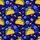 Cat Lover's: Tabby Cats Sunglasses Tacos Hawaiian Cosmic Starry Night Textile Art Short-sleeve Hawaiian Shirt - 7
