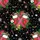 Pink Ribbon Christmas Stocking Holly Berries Golden Jingle Bells Black Snowflakes Short-sleeve Hawaiian Shirt - 7