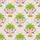 Cartoon Palm Tree Christmas Ornaments Hawaiian Tropical Leaf Pattern Pastel Pink Fabric Texture Short-sleeve Hawaiian Shirt - 7