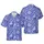 Seafarer Pirate Skull Galleon Kraken Lighthouse White Navy Sketch Fabric Tile Print Short-sleeve Hawaiian Shirt - 1
