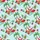 Santa Surfing Hawaiian Christmas Tiki Mask Guitar Tropical Red Surfboard Blue Waves Design Short-sleeve Hawaiian Shirt - 7