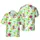 Hawaiian Tiki Mask Surfboard Palm Tree Hibiscus Plumeria Starfish Aloha Hawaii Pattern Short-sleeve Hawaiian Shirt - 1
