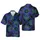 Tropical Neon Skull Pattern: Luminous Botanical Armament Grid, High Contrast Short-sleeve Hawaiian Shirt - 1