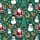 Hawaiian Christmas Santa Snowman Deer Rabbit Pine Tree Fox Squirrel Snowflake Design Short-sleeve Hawaiian Shirt - 7