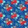 Stylized Raccoon American Flag Sunglasses Hawaiian Hibiscus Blue Star Sublimation Art Short-sleeve Hawaiian Shirt - 7