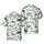Hawaiian Marine Life: Orca, Dolphin, Turtle, Whale, Hammerhead, Coral, Seashells Black White Cream Short-sleeve Hawaiian Shirt - 1