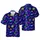 Pirates Party Neon Skull Ship Flags Treasure Sabers Tropical Urban Night Design Short-sleeve Hawaiian Shirt - 1