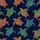 Tropical Hexagonal Iridescent Sea Turtle Starfish Nebulous Sublimation Design Short-sleeve Hawaiian Shirt - 7
