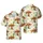 Cowboy Desert Watercolor Boots Hats Saguaro Cacti Sun Lasso Flowers All-Over Print Short-sleeve Hawaiian Shirt - 1