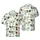 Hawaiian Bovine Sublimation: Realistic Cow Calf Sketch with Bells & Wheat Stalks Short-sleeve Hawaiian Shirt - 1