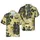 Hawaiian Pirate Skeletons Treasure Map Galleons Jolly Roger Flags Pattern Short-sleeve Hawaiian Shirt - 1
