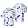 Cat Lover Astronaut Helmet Cats, Planets, Spaceships, Star Plus Sign White Navy Short-sleeve Hawaiian Shirt - 1