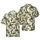 Cowboy Lasso Hawaiian Desert Saguaro Cactus Sun Light Beige Brown Orange Short-sleeve Hawaiian Shirt - 1