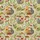 Tabby Striped Grey Ginger Cats Mushroom Fungi Ferns Butterflies Crow Cream Base Short-sleeve Hawaiian Shirt - 7