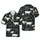 Cattle Enthusiast Black Cream Grey Cow Calf Realistic Sketch Island Botanical Motif Short-sleeve Hawaiian Shirt - 1
