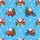 Santa Rider Hawaiian Scooter Motorcycle Christmas Tree Snow Shirt Short-sleeve Hawaiian Shirt - 7