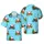 Santa Rider Hawaiian Scooter Motorcycle Christmas Tree Snow Shirt Short-sleeve Hawaiian Shirt - 1