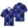 Skull & Toadstool Hawaiian Pattern: Neon Gradient Musical Notes, Glowing Lines Short-sleeve Hawaiian Shirt - 1