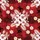 Hawaiian Honu Menehune White Hibiscus Plumeria Red Batik Tribal Diamond Geometric Design Short-sleeve Hawaiian Shirt - 7