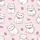 Cat Lovers' Adorable Plump Pastel Pink Cartoon Cats Strawberry Bow Pattern Satin Pajamas Set - 9