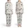 Cat Lovers' Whimsical Flat Cartoon Cats Seamless Pattern with Red Bow Ties, Pink Sunglasses, Yarn Balls, Off-White, Pink, Grey Hues Satin Pajamas Set - 1