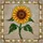 Nature Lovers' Vibrant Stained Glass Sunflower Mosaic Golden Yellow Deep Green Jewel Tone Art Stained Glass Suncatcher - 8