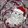 Christmas Cat Lovers' Luminous Jewel Tone White Cat Santa Hat Stained Glass Snowflake Mosaic Stained Glass Suncatcher - 8