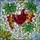 Wine Lover's Stained Glass Ruby Red Wine Glass & Golden Grapes Tiffany Mosaic Stained Glass Suncatcher - 8