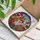 Art Lovers' Majestic Stained Glass Fox Poppy Floral Mosaic Jewel Tones Stained Glass Suncatcher - 3