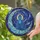 Art Admirers' Intricate Tiffany Stained Glass Blue Buddha Cosmic Moon Mosaic Deep Blue Gold Stained Glass Suncatcher - hrUCB8bAmq