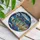 Ocean Lovers' Intricate Tiffany Stained Glass Fish School Jewel Tone Ocean Art Stained Glass Suncatcher - 3