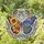 Art Lovers' Tiffany Stained Glass Butterfly Botanical Mosaic Jewel Tones Design Stained Glass Suncatcher - 1