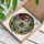 Nature Lovers' Intricate Tiffany Stained Glass Bumblebee Bloom & Mosaic in Amber Red Green Blue Tones Stained Glass Suncatcher - Q6AnHPxyDW