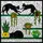 Cat Lovers' Tiffany Style Stained Glass Black Cats with Potted Plants Jewel Tone Mosaic Art Stained Glass Suncatcher - 8