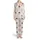 Bookish Cat Lover's Whimsical Feline & E-Reader Print Satin Lounge Set Satin Pajamas Set - 2