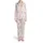 Pale Pink Ballerina Nutcracker Clara Fairy Watercolor Ribbon Bow Pattern Satin Pajamas Set - 2
