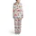 Kids Cartoon Firefighter Fire Truck Dalmatian Dog Flame Water Hydrant Bell Light Grey Satin Pajamas Set - 3
