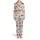 Kids Cartoon Firefighter Fire Truck Dalmatian Dog Flame Water Hydrant Bell Light Grey Satin Pajamas Set - 2