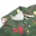Cow Lover Christmas Head Santa Hat Pine Berry Golden Ornament Seamless Pattern Design Men's Polo Shirt (Lightweight) - _aJrMZQGK9