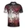 Ornate Glossy Deep Red Heart Gothic Tendril Baroque Vine Grungy Seamless Artwork Men's Polo Shirt (Lightweight) - ldxDvE_Yan