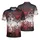 Ornate Glossy Deep Red Heart Gothic Tendril Baroque Vine Grungy Seamless Artwork Men's Polo Shirt (Lightweight) - lifsw8X54c
