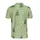 Olive Forest Green Repeating Christmas Tree Pattern - Snowflake Star Fir Tile Design Men's Polo Shirt (Lightweight) - dEpkcTtQnC