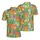 Pineapples in Sunglasses Pattern: Splatter Paint Background, Repeating Vector Fabric Design Men's Polo Shirt (Lightweight) - Ny1vDi966b