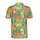 Pineapples in Sunglasses Pattern: Splatter Paint Background, Repeating Vector Fabric Design Men's Polo Shirt (Lightweight) - iwHVHp7-m1