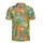 Pineapples in Sunglasses Pattern: Splatter Paint Background, Repeating Vector Fabric Design Men's Polo Shirt (Lightweight) - qG4QE-RxNf