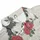 Stylized Skull Raven Design, Deep Red Roses & Dark Green Thorny Leaves, Beige Textile Pattern Men's Polo Shirt (Lightweight) - s-jb6eV9dr