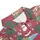 Red Background Tropical Holiday Santa Surfing Hula Reindeer Woodie Cars Intricate Pattern Men's Polo Shirt (Lightweight) - eo-qzad14R