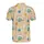 Bowling Lane: Aligned Pins, Striking Balls, 'STRIKE' Impact, Wood Grain Sublimation Print Men's Polo Shirt (Lightweight) - cLZ68DHabz