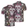 Dia de los Muertos Fan: Ornate Sugar Skulls, Daisy, Starburst Flowers, Heart Mosaic Garment Surface Men's Polo Shirt (Lightweight) - H4RXtwKk0J