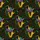 Mardi Gras Mask Saxophone Design: Purple Green Yellow Feather Bead Diamond Confetti Men's Polo Shirt (Lightweight) - 5